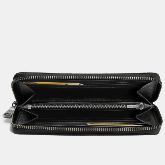 ✅ Coach 2 Set Bag Wallet NWT Signature leather Shoulder Laptop Computer bag - Picture 4 of 11